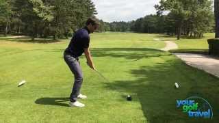 Slow Motion Scratch Handicap Golf Swing [upl. by Paulsen592]