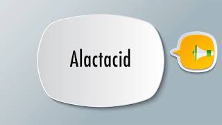 How To Pronounce Alactacid [upl. by Avla]