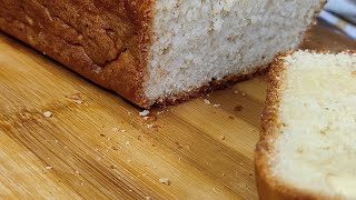 Homemade sandwich bread bread recipe no yeast needed [upl. by Amelia]