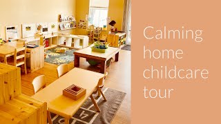 Calming home daycare tour [upl. by Ayim]