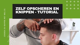 HOE MOET JE OPSCHEREN EN KNIPPEN TUTORIAL [upl. by Nyrmac]