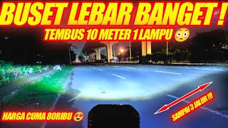 LAMPU TEMBAK DAYMAKER 3 MATA CR7  CAHAYANYA LEBAR BANGET [upl. by Dominica582]