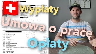 Jak wygląda umowa o pracęwypłaty i opłaty🇨🇭 [upl. by Sethrida]