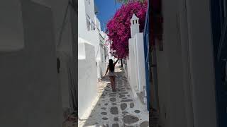 Mykonos🇬🇷 full vlog tomorrow 💕 vacation travelvlog greece mykonos baecation [upl. by Llerruj669]