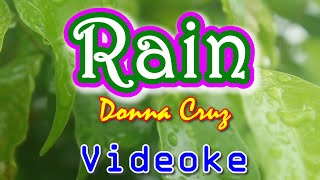 Rain Karaoke Version Donna Cruz [upl. by Marquis248]