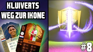 KLUIVERTS WEG ZUR IKONE  HERO IN 15k PACK  FIFA 18 Ultimate Team 8 [upl. by Nnylatsirk]