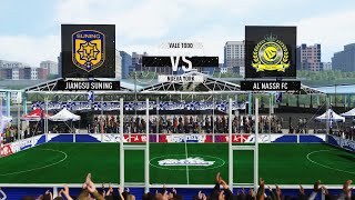 JIANGSU SUNING VS AL NASSR FC FIFA STREET FIFA VOLTA FC 24 [upl. by Campos371]