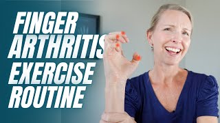 Finger Arthritis Exercises Real Time Follow Along Routine [upl. by Lancelle667]