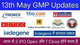 TBO Tek Limited IPO  Aadhar Housing Finance IPO  Energy Mission Machineries IPO  All IPO GMP [upl. by Anire]