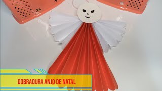 Dobradura Anjo de Natal [upl. by Combs]