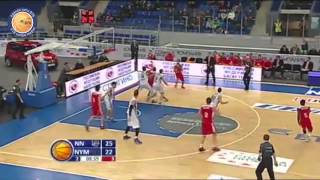 Nizhny Novgorod  Nymburk Highlights 23022014 [upl. by Newol]