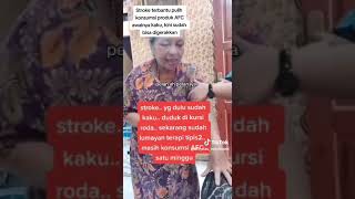 Testimoni Stroke sampai kaku sulit digerakan [upl. by Auliffe131]