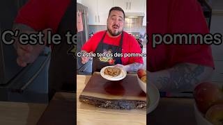 CROUSTADE AU POMME 🍎recipe apple pomme recettefacile foodie viralvideo youtubeshorts foryou [upl. by Ainos]