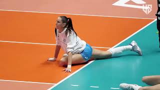 Nataliya Goncharova Beautiful Volleyball Player Warming up [upl. by Brynna525]