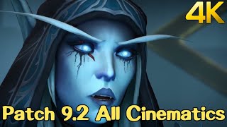 All WoW Shadowlands Cinematics  Eternitys End  All World of Warcraft Shadowlands Cinematics [upl. by Ecyt187]