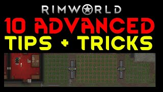 10 ADVANCED TIPS amp TRICKS  Rimworld Biotech 14 Guide [upl. by Waechter316]