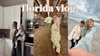 FLORIDA VLOG visiting a horse rescue amp celebrating my dads 60th [upl. by Eirelam]