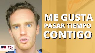 ¿Qué significa ME GUSTA PASAR TIEMPO CONTIGO para un gringo [upl. by Blum847]