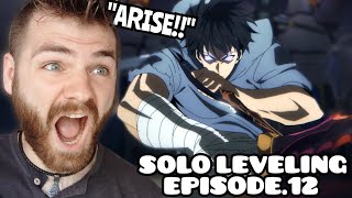 ARISE IGRIS  SOLO LEVELING  EPISODE 12  New Anime Fan  REACTION [upl. by Ahseeyt]