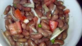 Red Kidney Beans Recipe Super Quick and Healthy  Lobia Ki Chaat  MATV [upl. by Anigger609]