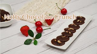 Nutty Chocolate Crunch  How to make Nutty Crunch [upl. by Netsirhk]