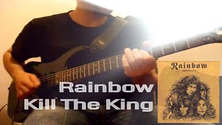 Kill The King  Rainbow Guitar Cover by Claudio Acampora Original Version [upl. by Nesilla371]