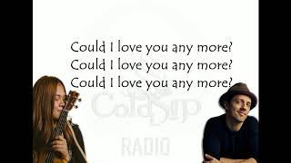 Could I Love Anymore By Jason Mraz and Renee Dominique Lyrics [upl. by Kciredohr]