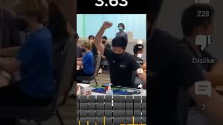 Rubix cube record  speed cubing 👍 [upl. by Novihc261]