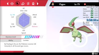 Pokémon Sword Any with DLC 35833 Flygon 【Speedrun】 [upl. by Dnaltruoc552]