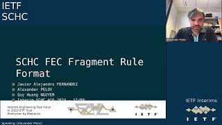 IETF interim Static Context Header Compression SCHC 20240917 1400 [upl. by Rene]