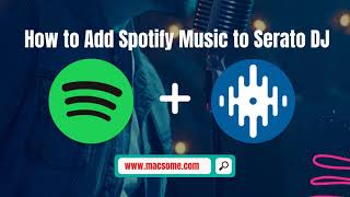 How to Add Spotify Music to Serato DJ Pro or Lite  Import Music from Spotify to Serato DJ [upl. by Sholem]