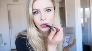 ASMR My Makeup Routine ♡ ear to ear soft spoken whispers relaxing [upl. by Megargee]