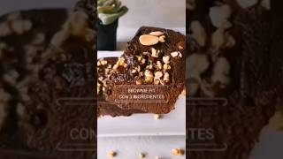 Como hacer POSTRE CON Proteina  Brownie Fit [upl. by Natanoy]