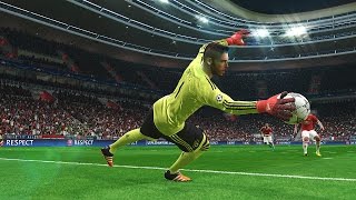 PES 2016 David de Gea  Best Saves Compilation [upl. by Voss181]