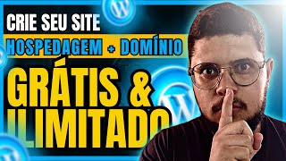 HOSPEDAGEM  DOMÍNIO GRÁTIS NO INFINITYFREE COM WORDPRESS 2024 Crie Seu Site Grátis [upl. by Rotman]