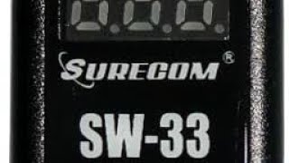 VHF UHF SWR Meter show down Surecom SW33 VS Workman 104 [upl. by Gothart163]