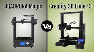 JGAURORA Magic vs Creality 3D Ender 3 [upl. by Airamzul]