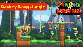 Donkey Kong Jungle  Mario vs Donkey Kong  Nintendo Switch Gameplay [upl. by Gothurd679]