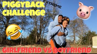 10 MINUTE PIGGYBACK CHALLENGE hilarious GIRLFRIEND VS BOYFRIEND [upl. by Aicemaj724]