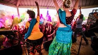 KIRTANIYAS  Nitai Gauranga feat MC Yogi  Festival of Colors OFFICIAL HOLI [upl. by Felten]