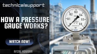 How Does a Pressure Gauge work  How Liquid Filled Pressure Gauge Works  Pressure Gauge Working [upl. by Erdried]