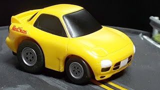 Tooned Mazda RX7 FD3S Initial D by Banpresto pullback toy car [upl. by Elfstan561]