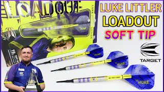 Target LUKE LITTLER Loadout Soft Tip Darts Review [upl. by Olocin]