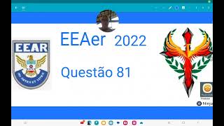 EEAer 2022 questão 81 A potência irradiada por uma lâmpada é distribuída em uma superfície esférica [upl. by Gaelan562]