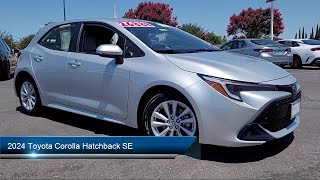 2024 Toyota Corolla Hatchback SE 5D Hatchback Stockton Lodi Manteca Sacramento [upl. by Adnarahs]