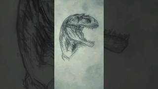 Drawing the Gorgosaurus  How to draw Gorgosaurus shorts shortsvideo dinosaur drawing trending [upl. by Rondon232]