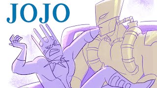 Standverse AU Whitesnake amp The World  JoJos Bizarre Adventure Comic Dub [upl. by Stoeber]