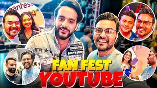 YouTube Fanfest 2024 Vlog with  Fukra Insaan  Be Younick  Team Naach  Awez Darbar [upl. by Ronalda]