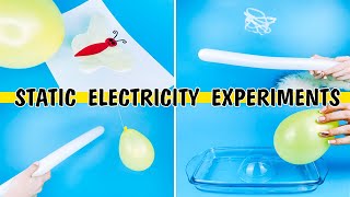 7 Awesome Static Electricity Experiments for Kids [upl. by Normy]