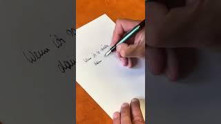 Wenn ich so schriebe dann wäre meine Schrift besser ☺️✍️shorts [upl. by Eiddal]